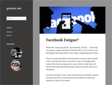 Tablet Screenshot of grismar.net